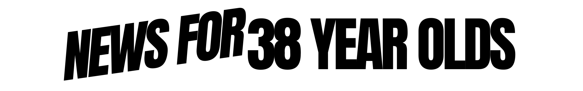 News for 38 Year Olds